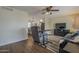 Inviting living space showcasing an open floor plan into the kitchen at 5317 E Baltimore St, Mesa, AZ 85205