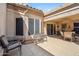 Charming patio with shaded seating areas, perfect for enjoying the outdoors at 8405 W Utopia Rd, Peoria, AZ 85382