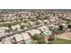 Wide aerial view of a residential neighborhood with well-maintained homes and landscaping at 1777 W Redfield Rd, Gilbert, AZ 85233