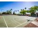 Community basketball court offers a place for residents to practice and play at 1777 W Redfield Rd, Gilbert, AZ 85233