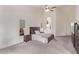 Spacious main bedroom features high ceiling and en-suite bathroom at 1777 W Redfield Rd, Gilbert, AZ 85233