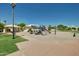 Community playground features modern equipment, benches and shaded areas for residents enjoyment at 1777 W Redfield Rd, Gilbert, AZ 85233