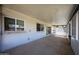 Covered patio with screened area at 4718 W El Caminito Dr, Glendale, AZ 85302