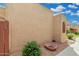 Attractive home exterior showcasing well-maintained landscaping and a private front courtyard entrance at 1025 E Northern Ave, Phoenix, AZ 85020