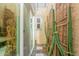 Charming patio area with decorative screen, cacti, and pebble flooring, perfect for relaxation at 1025 E Northern Ave, Phoenix, AZ 85020