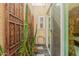 Charming patio area with decorative screen, cacti, and pebble flooring, ideal for creating a zen atmosphere at 1025 E Northern Ave, Phoenix, AZ 85020