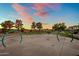 Charming common area with accessible exercise equipment, seating, and lush landscaping for residents to enjoy at 19203 S 185Th Dr, Queen Creek, AZ 85142