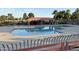 Beautiful community pool with ample space and clear blue water for residents to enjoy at 19203 S 185Th Dr, Queen Creek, AZ 85142