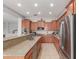 Modern kitchen featuring granite countertops, stainless steel appliances, and ample cabinet space at 1933 E Lafayette Ave, Gilbert, AZ 85298
