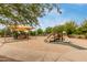Neighborhood playground featuring multiple slides and shade coverings at 1933 E Lafayette Ave, Gilbert, AZ 85298