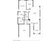 Detailed floor plan showcasing layout and dimensions of the home's rooms and features at 23046 N 88Th Way, Scottsdale, AZ 85255