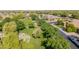 A beautiful community green with manicured lawns and mature trees, enhancing the neighborhood's appeal at 2361 N 156Th Dr, Goodyear, AZ 85395
