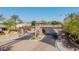 The community entrance features a gated entry with stone architecture at 2361 N 156Th Dr, Goodyear, AZ 85395