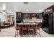 Beautiful kitchen featuring a large island and updated stainless steel appliances at 2942 E Mulberry Dr, Phoenix, AZ 85016