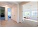 Hallway entrance to bedrooms and a bathroom, providing a sense of space and layout at 2973 E Austin Dr, Gilbert, AZ 85296