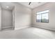 The bedroom has a large window with views of mountains at 3046 W Redwood Ln, Phoenix, AZ 85045