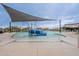 Fun community pool area with interactive water features, ideal for cooling off and enjoying sunny days at 37185 N Falabella Dr, San Tan Valley, AZ 85140