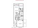 Detailed floor plan showing layout of living spaces, bedrooms, kitchen, and garage for an overview of the home at 4774 E Chromium Rd, San Tan Valley, AZ 85143