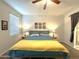 Inviting bedroom with a soft color palette, natural light, and modern decor at 4774 E Chromium Rd, San Tan Valley, AZ 85143