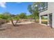 Backyard view of the pool and desert landscaping with a fenced-in area for added safety at 5042 W Lariat Ln, Phoenix, AZ 85083