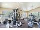 Bright community gym featuring various exercise equipment and large windows at 5118 S Morning Sky Trl, Gold Canyon, AZ 85118