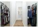 Spacious walk-in closet with custom shelving and ample storage for an organized wardrobe at 6244 S Flora Ln, Gold Canyon, AZ 85118