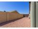 A view of the side yard with gravel at 6413 W Monte Cristo Ave, Glendale, AZ 85306