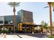 Beautiful outdoor restaurant featuring patio seating, modern design, and an inviting ambiance perfect for al fresco dining at 6833 E Grandview Dr, Scottsdale, AZ 85254
