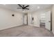 Spacious main bedroom with ensuite bathroom and walk-in closet at 6908 W Wanda Lynn Ln, Peoria, AZ 85382