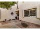 Condo exterior features decorative design and a desert-friendly landscape at 7800 E Lincoln Dr # 1035, Scottsdale, AZ 85250