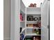 Spacious pantry with ample shelving, perfect for organization and storage at 8340 E Mcdonald Dr # 1016, Scottsdale, AZ 85250