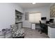 Charming office space featuring ample storage, sleek desk, and comfortable chair with stylish decor at 9035 E Lupine Ave, Scottsdale, AZ 85260
