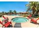 Inviting hot tub with comfortable seating and lush landscaping, nestled near the pool, offering a relaxing retreat at 1367 S Country Club Dr # 1189, Mesa, AZ 85210