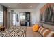 Bedroom featuring stylish bedding, modern decor, and natural light at 1621 E Maryland Ave, Phoenix, AZ 85016