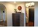 Spacious walk-in closet with custom shelving and ample storage, blending form and function at 1621 E Maryland Ave, Phoenix, AZ 85016
