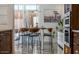 Contemporary kitchen featuring a breakfast nook and modern stainless steel appliances at 1621 E Maryland Ave, Phoenix, AZ 85016