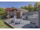 Charming backyard with grill and pizza oven at 16322 E Fairview St, Gilbert, AZ 85295