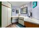 Bright bathroom features a vanity, drawers, mirror, lighting and ample storage space at 16739 E El Lago Blvd # 202, Fountain Hills, AZ 85268