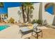 Lounge by the beautiful community pool area on comfortable lounge chairs and take in the desert vibes at 16739 E El Lago Blvd # 202, Fountain Hills, AZ 85268