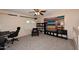 Spacious bonus room with a ceiling fan and plush carpet flooring at 17606 N 17Th Pl # 1115, Phoenix, AZ 85022