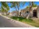 Charming single-story home showcasing a well-manicured lawn and inviting curb appeal at 18725 N 92Nd Dr, Peoria, AZ 85382