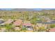 This stunning aerial view shows the property's location with its surrounding homes and desert landscape at 1904 N Steele --, Mesa, AZ 85207