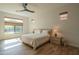 Tranquil bedroom with neutral tones, ample natural light, and wood-style flooring at 1904 N Steele --, Mesa, AZ 85207