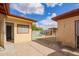 Backyard with a pool and small gazebo at 2331 W Hartford Ave, Phoenix, AZ 85023