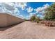 Long, private dirt driveway leading to the property at 23405 N 84Th St, Scottsdale, AZ 85255