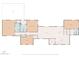 Floor plan showcasing a spacious layout including a living room, kitchen, bedrooms, and bathrooms at 23405 N 84Th St, Scottsdale, AZ 85255