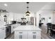 Stylish kitchen featuring a large island, modern appliances, and open layout at 2818 N Yucca St, Chandler, AZ 85224