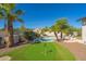 Backyard pool area with a mini-golf course at 2818 N Yucca St, Chandler, AZ 85224