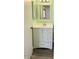 Well-lit bathroom featuring a white vanity, ample storage, modern fixtures, and clean design at 461 W Holmes Ave # 374, Mesa, AZ 85210