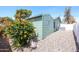 Backyard with rock landscaping and a privacy fence, offering low maintenance at 6960 W Peoria Ave # 237, Peoria, AZ 85345